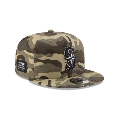 Seattle Mariners Gorra | New Era MLB Armed Forces Weekend 9fifty Snapback Cap Mexico - Verdes